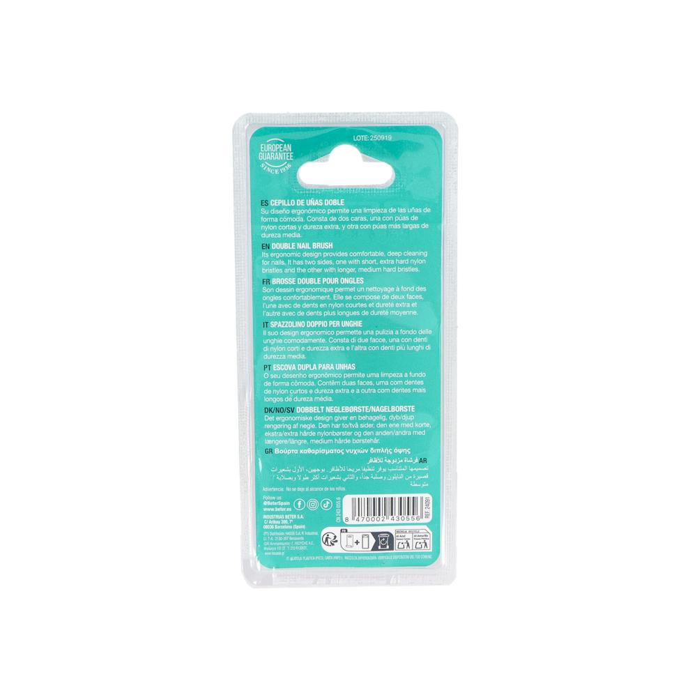Beter Cepillo de Uñas Nylon Doble Cara