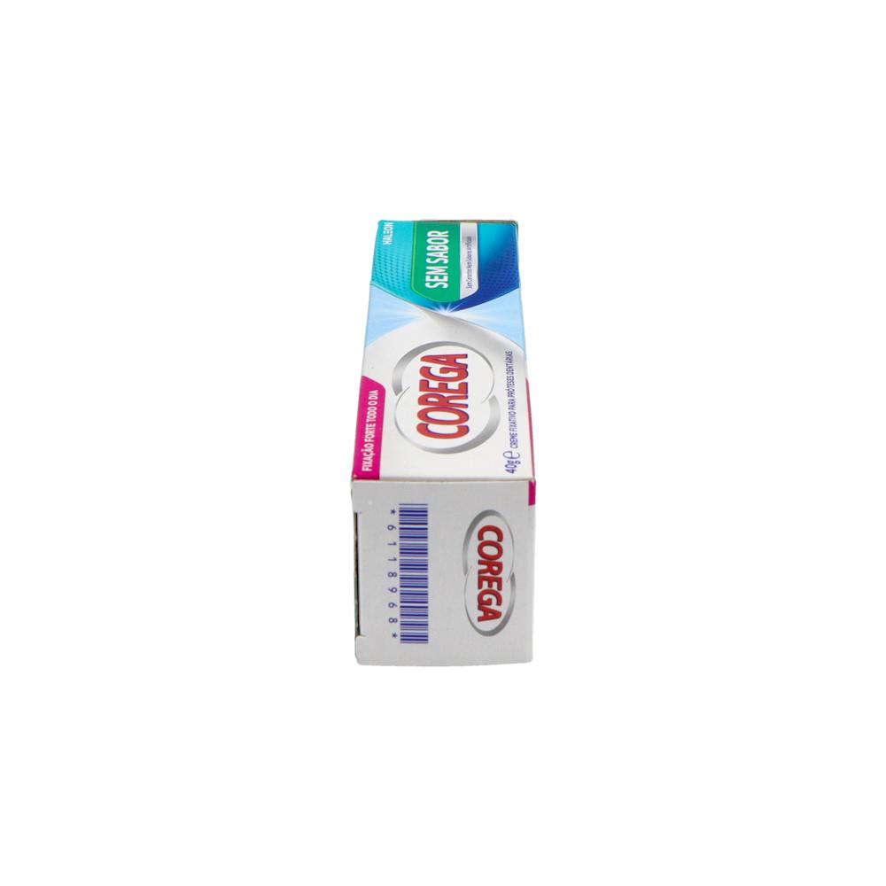 Corega Extra Fuerte Crema Adhesiva sin Sabor 40 g