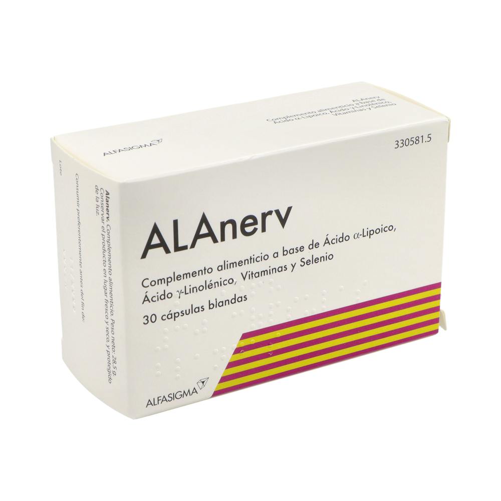 ALAnerv 30 Cápsulas Blandas