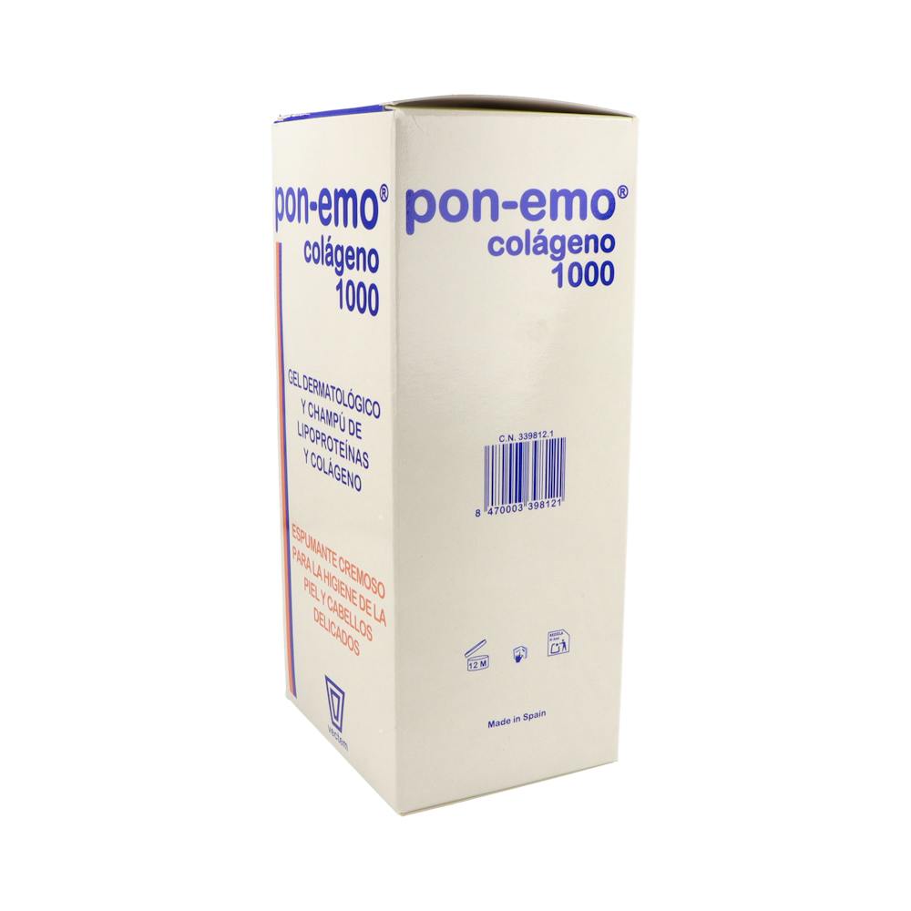 Leti Ponemo Colágeno Champú y Gel 1000 ml