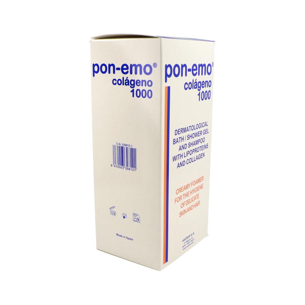 Leti Ponemo Colágeno Champú y Gel 1000 ml