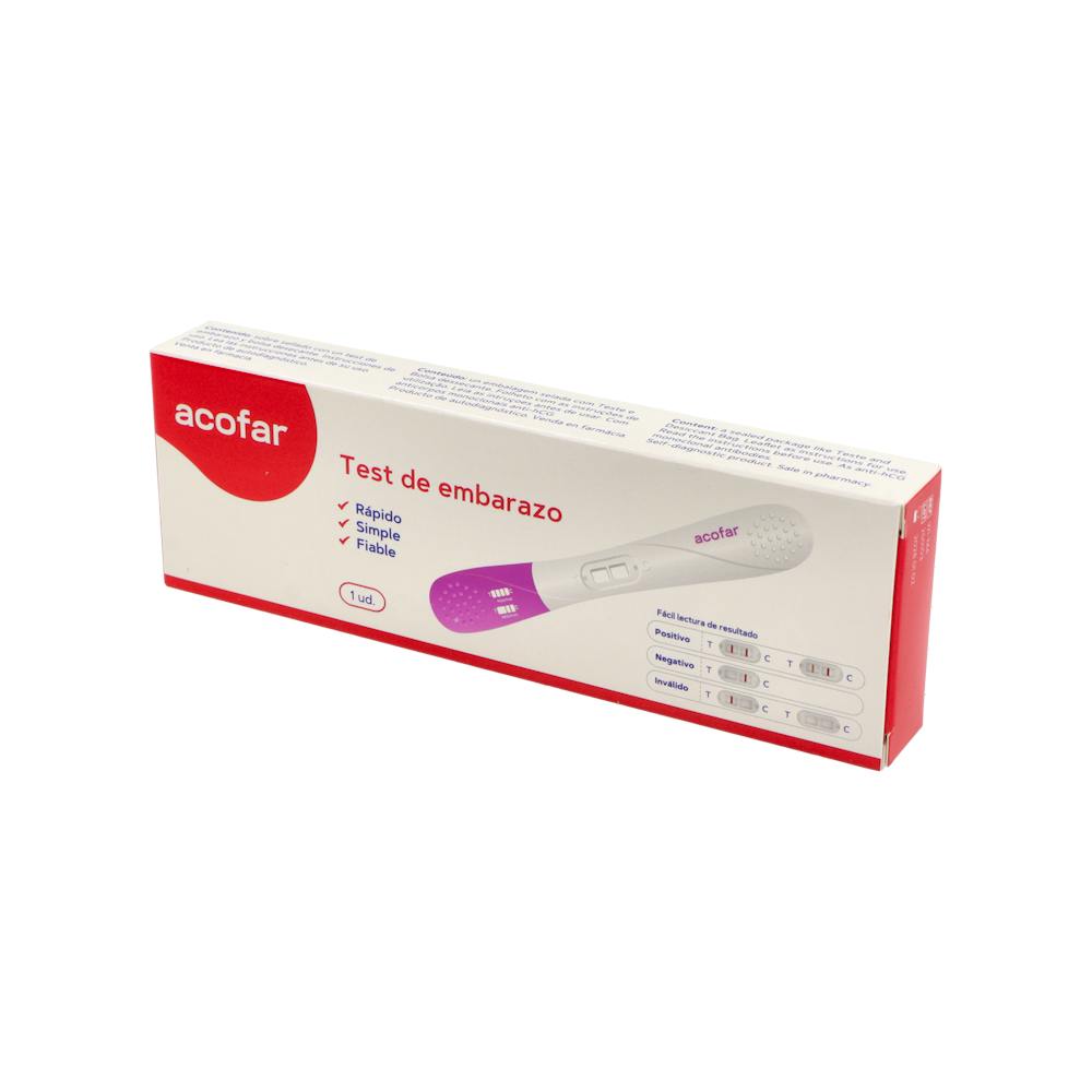 Acofar Test de Embarazo 1 Unidad