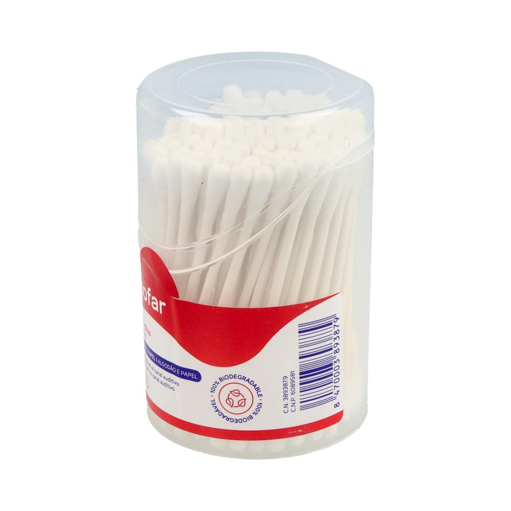 Acofar Bastoncillos Baby con Tope 100 Unidades