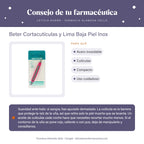 Beter Cortacutículas y Lima Baja Piel Inox – consejo de tu farmacéutica