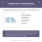 Cambrass Mantel de Silicona Infantil Print Retro Cars – consejo de tu farmacéutica