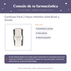 Cambrass Pack 2 Vasos Infantiles Solid Blush y Smoke – consejo de tu farmacéutica