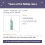 Caudalie Vinoclean Agua Micelar Desmaquillante 200 ml – consejo de tu farmacéutica