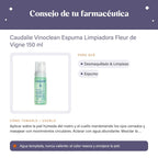 Caudalie Vinoclean Espuma Limpiadora Fleur de Vigne 150 ml – consejo de tu farmacéutica