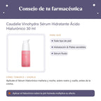 Caudalie Vinohydra Sérum Hidratante Ácido Hialurónico 30 ml – consejo de tu farmacéutica