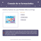 Chelino Fashion & Love Pañales Talla 2 (3-6 kg) – consejo de tu farmacéutica