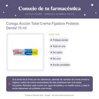Corega Acción Total Crema Fijadora Prótesis Dental 75 ml – consejo de tu farmacéutica