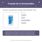 Corysan Guantes de Cirugía Látex Estériles 1 Par – consejo de tu farmacéutica