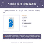 Corysan Guantes de Cirugía Látex Estériles Talla 7,5 1 Par – consejo de tu farmacéutica