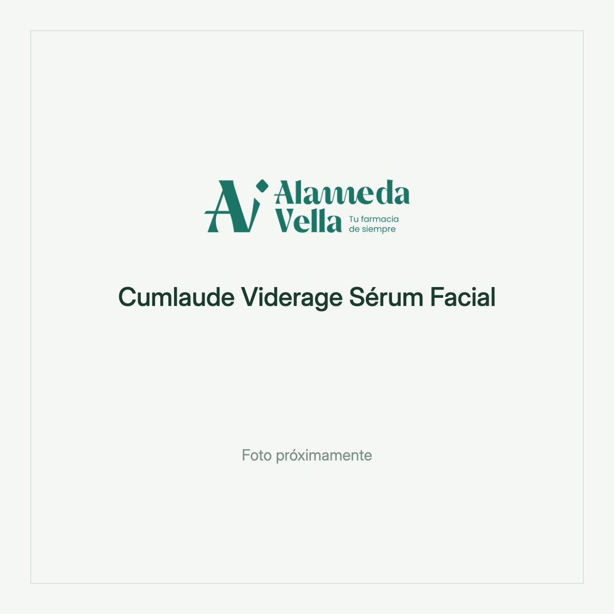 Cumlaude Viderage Sérum Facial