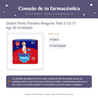 Dodot Pants Pañales Braguita Talla 5 (12-17 kg) 30 Unidades – consejo de tu farmacéutica