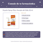 Dryotix Spray Ótico Secado del Oído 30 ml – consejo de tu farmacéutica