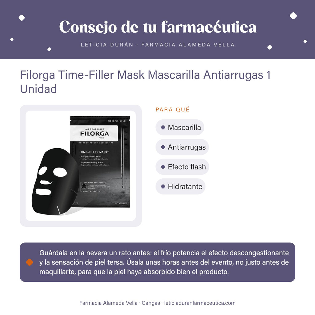 Filorga Time-Filler Mask Mascarilla Antiarrugas 1 Unidad – consejo de tu farmacéutica