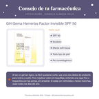 GH Gema Herrerías Factor Invisible SPF 50 – consejo de tu farmacéutica