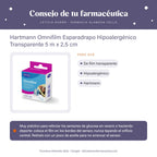 Hartmann Omnifilm Esparadrapo Hipoalergénico Transparente 5 m x 2,5 cm – consejo de tu farmacéutica