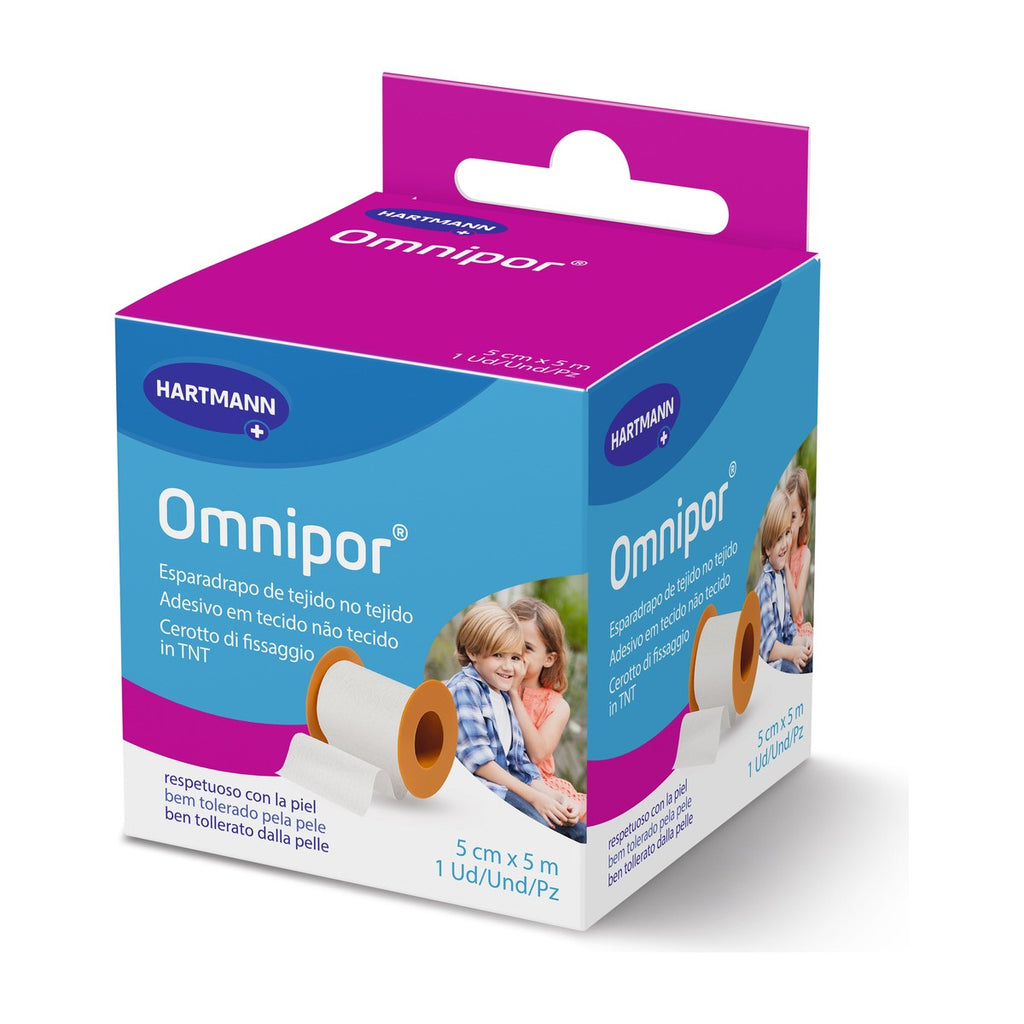 Hartmann Omnipor esparadrapo de papel 5 cm x 5 m