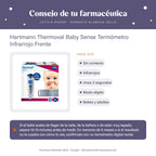 Hartmann Thermoval Baby Sense Termómetro Infrarrojo Frente – consejo de tu farmacéutica