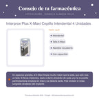 Interprox Plus X-Maxi Cepillo Interdental 4 Unidades – consejo de tu farmacéutica