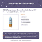 ISDIN Fotoprotector Extrem Emulsión Spray SPF 50+ Hidratación Intensa 200 ml – consejo de tu farmacéutica