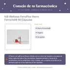 IVB Wellness FerroPlus Hierro Ferrochel® 90 Cápsulas – consejo de tu farmacéutica