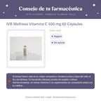 IVB Wellness Vitamina C 500 mg 60 Cápsulas – consejo de tu farmacéutica