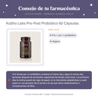 Kobho Labs Pre-Post Probiótico 60 Cápsulas – consejo de tu farmacéutica