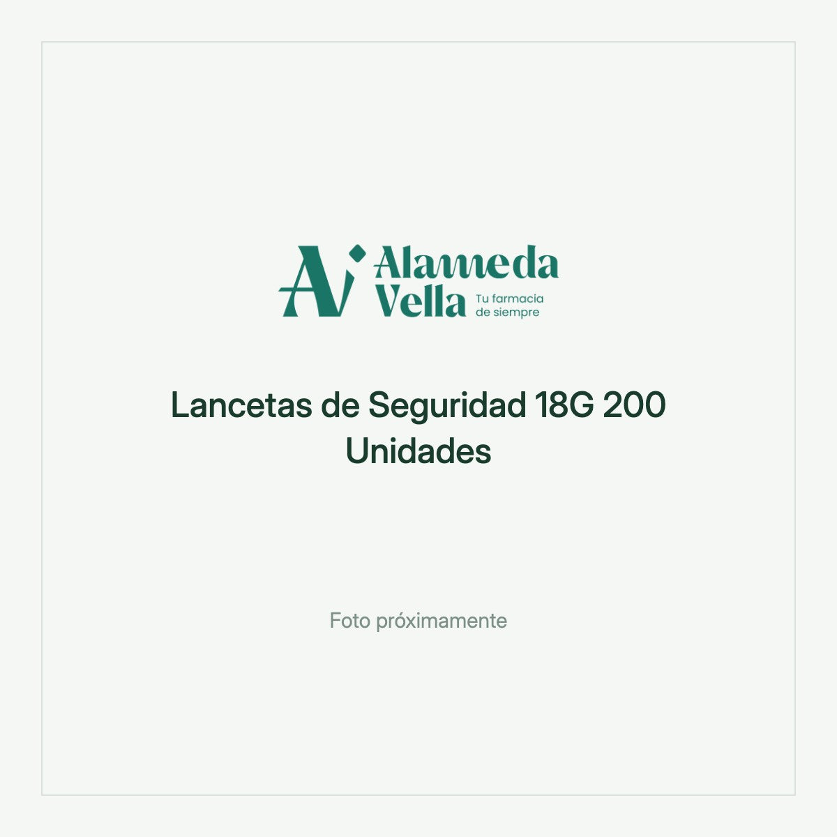 Lancetas de Seguridad 18G 200 Unidades