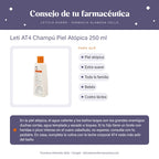 Leti AT4 Champú Piel Atópica 250 ml – consejo de tu farmacéutica