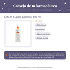 Leti AT4 Leche Corporal 500 ml – consejo de tu farmacéutica