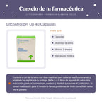 Litcontrol pH Up 40 Cápsulas – consejo de tu farmacéutica