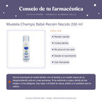 Mustela Champú Bebé Recién Nacido 200 ml – consejo de tu farmacéutica