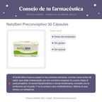 Natalben Preconceptivo 30 Cápsulas – consejo de tu farmacéutica