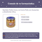 Nutribén Potito Inicio a la Carne Pollo con Guisantes y Zanahorias 120 g – consejo de tu farmacéutica