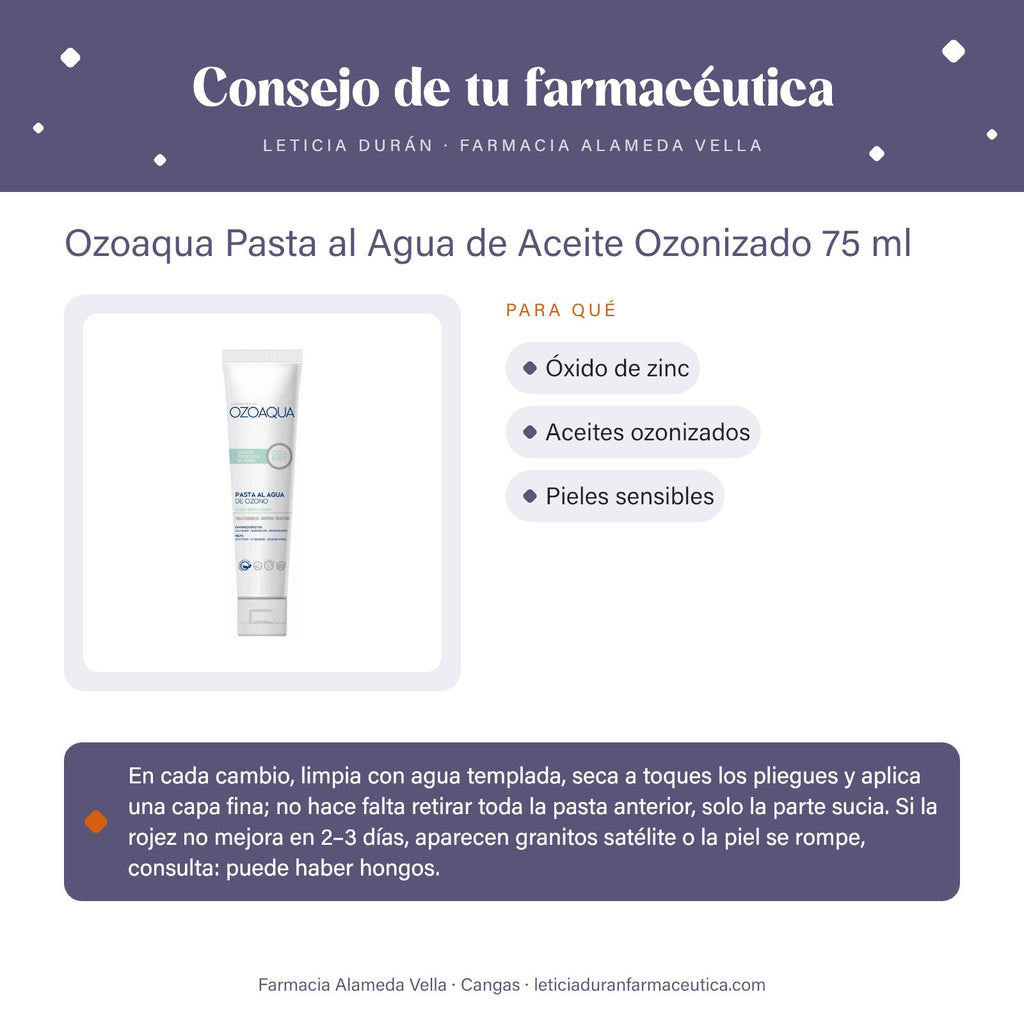 Ozoaqua Pasta al Agua de Aceite Ozonizado 75 ml – consejo de tu farmacéutica
