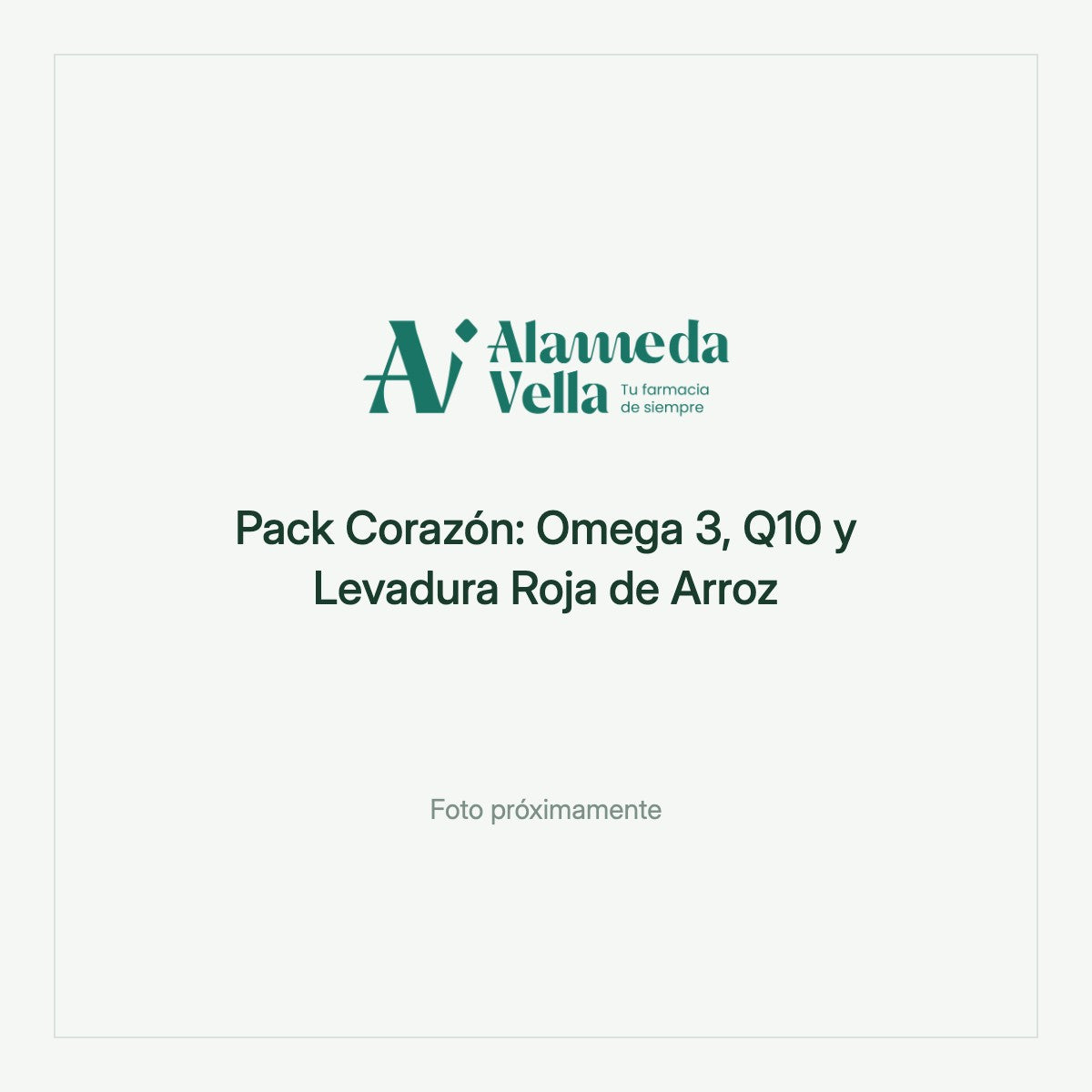 Pack Corazón: Omega 3, Q10 y Levadura Roja de Arroz
