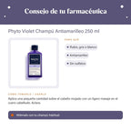 Phyto Violet Champú Antiamarilleo 250 ml – consejo de tu farmacéutica