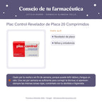 Plac Control Revelador de Placa 20 Comprimidos – consejo de tu farmacéutica