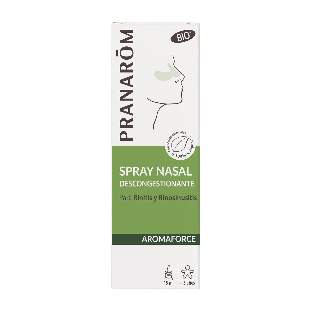 PRANAROM Aromaforce Spray Nasal Hipertónico 15 ml