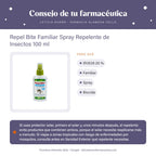 Repel Bite Familiar Spray Repelente de Insectos 100 ml – consejo de tu farmacéutica