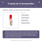 Saltratos Sales de Baño para Pies 250 g – consejo de tu farmacéutica