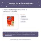 Salvelox Elástico Apósitos Surtido 3 Tamaños 12 Unidades – consejo de tu farmacéutica