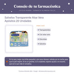 Salvelox Transparente Aloe Vera Apósitos 20 Unidades – consejo de tu farmacéutica