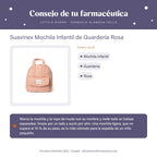 Suavinex Mochila Infantil de Guardería Rosa – consejo de tu farmacéutica