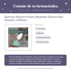 Suavinex Selection Poetry Mordedor Silicona Hoja Silvestre +0 Meses – consejo de tu farmacéutica