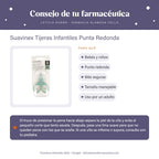 Suavinex Tijeras Infantiles Punta Redonda – consejo de tu farmacéutica