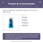 Varisan Plantillas Hydrogel Anatómicas Forradas Talla 37/38 – consejo de tu farmacéutica